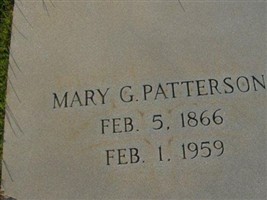 Mary Green "Mollie" Sorrell Patterson Mary Green "Mollie" Sorrell Patterson