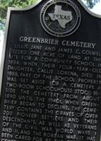 Greenbriar Cemetery