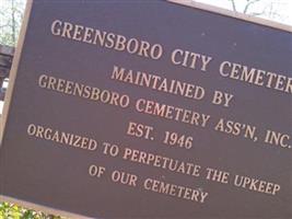 Greensboro City Cemetery