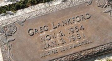 Greg Lankford Greg Lankford