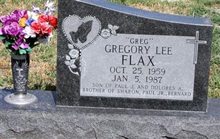 Gregory Lee Flax Gregory Lee Flax