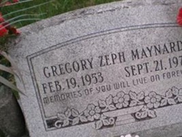 Gregory Zeph Maynard Gregory Zeph Maynard