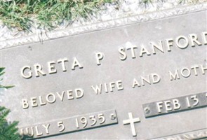 Greta Ann Patterson Stanford Greta Ann Patterson Stanford