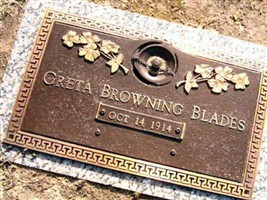 Greta Browning Blades