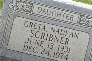 Greta Nadean Scribner Greta Nadean Scribner