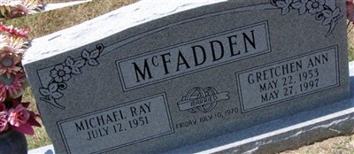 Gretchen Ann Davis McFadden Gretchen Ann Davis McFadden