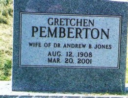 Gretchen Pemberton Jones Gretchen Pemberton Jones