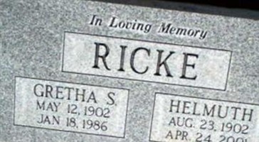 Gretha S Ricke