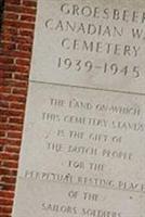 Groesbeek Canadian War Memorial Cemetery