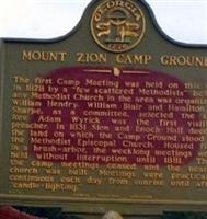 Camp Ground Cemetery Mount Zion Church