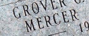 Grover C Mercer Grover C Mercer