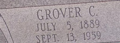 Grover Cleveland Tapp Grover Cleveland Tapp