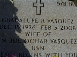 Guadalupe Rodriguez "Lupe" Vasquez Guadalupe Rodriguez "Lupe" Vasquez