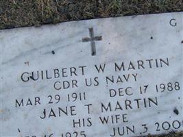 Guilbert W Martin