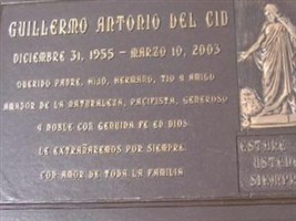 Guillermo Antonio del Cid