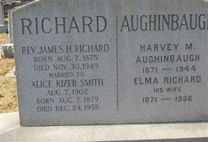 Gulie Elma Richards Aughinbaugh Gulie Elma Richards Aughinbaugh