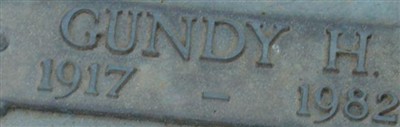 Gundy H. Roberts Gundy H. Roberts