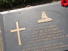 Gunner Basil William Crump Gunner Basil William Crump