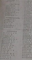 Gunner Harold George Cope