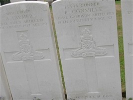 Gunner Patrick Conville Gunner Patrick Conville