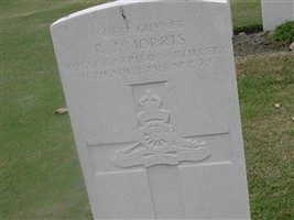 Gunner Robert John Morris Gunner Robert John Morris