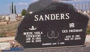 Gus Freeman Sanders