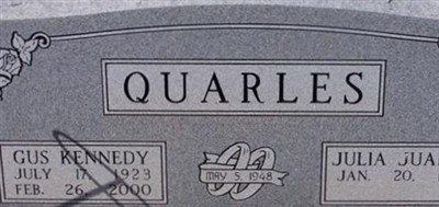Gus Kennedy Quarles Gus Kennedy Quarles