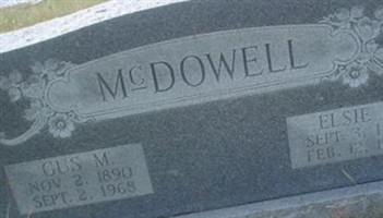 Gus M. McDowell Gus M. McDowell