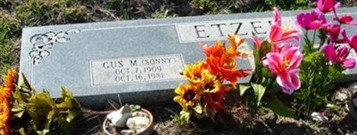 Gus M. "Sonny" Etzel Gus M. "Sonny" Etzel