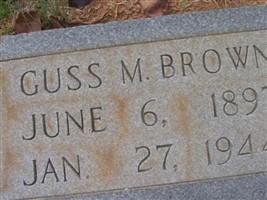 Guss M Brown