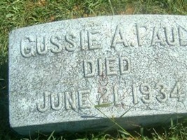 Gussie A Paul