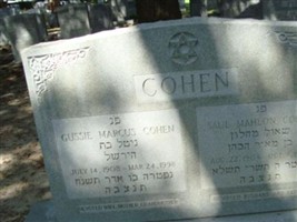 Gussie Marcus Cohen