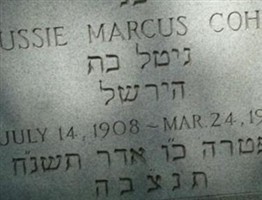 Gussie Marcus Cohen