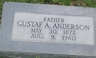 Gustaf A. Anderson Gustaf A. Anderson