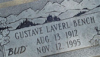 Gustave Laverl "Bud" Bench