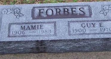 Guy E Forbes Guy E Forbes