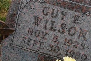 Guy Elam Wilson Guy Elam Wilson