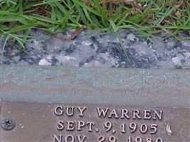 Guy Warren Cantrell Guy Warren Cantrell