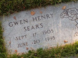 Gwen Ethel Henry Sears