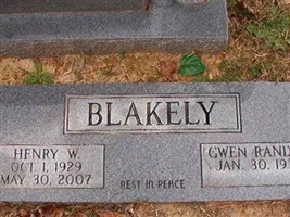 Gwen Randle Blakely