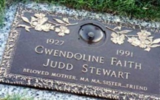 Gwendolyn Faith Judd Stewart