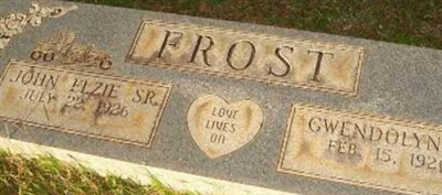 Gwendolyn H. Frost Gwendolyn H. Frost