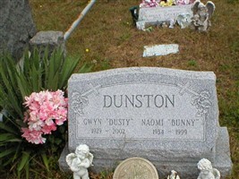Gwyn L "Dusty" Dunston Gwyn L "Dusty" Dunston