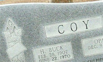 H Buck Coy H Buck Coy