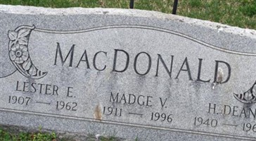 H Dean MacDonald H Dean MacDonald