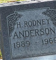 H Rodney Anderson H Rodney Anderson