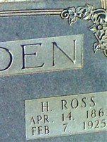 H Ross Bowden