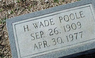 H Wade Poole