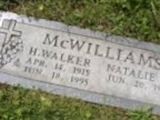 H Walker McWilliams
