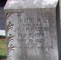 Hade H Greer